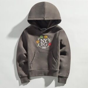 Kith x New York Botanical Garden Kids Logo Williams Hoodie size XS